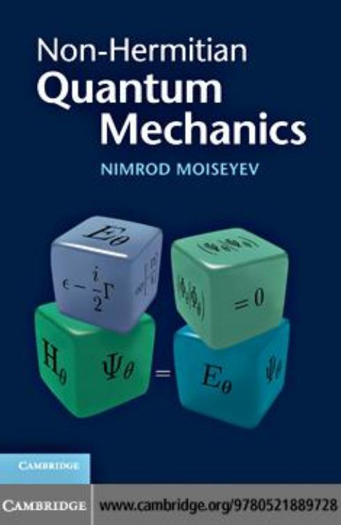 Non-Hermitian Quantum Mechanics by Moiseyev N