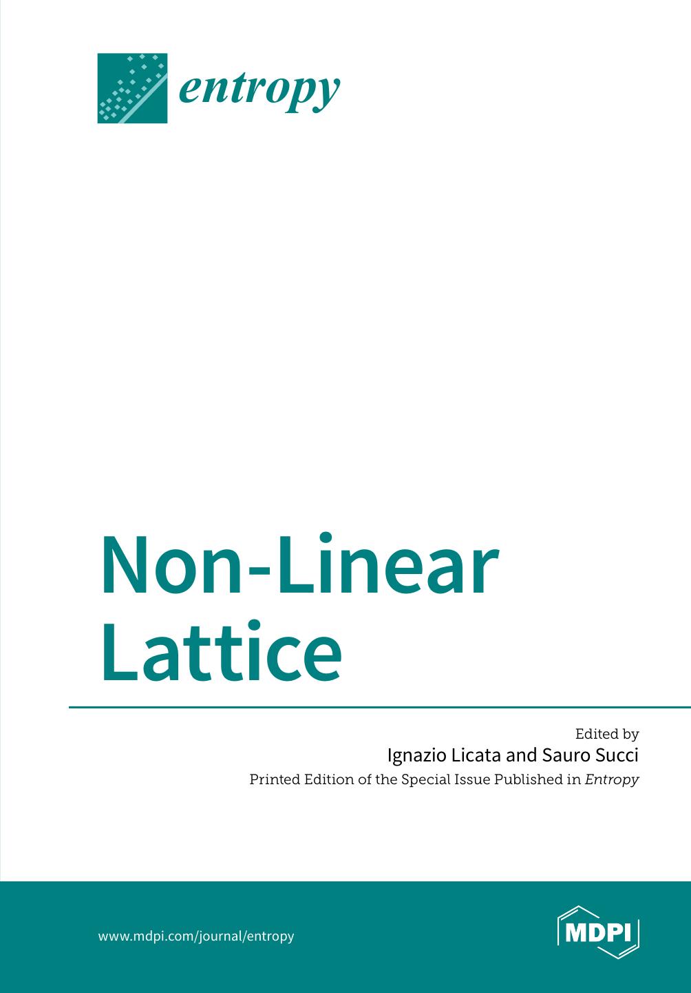 Non-Linear Lattice by Ignazio Licata Sauro Succi