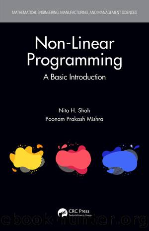 Non-Linear Programming by Nita H. Shah;Poonam Prakash Mishra;