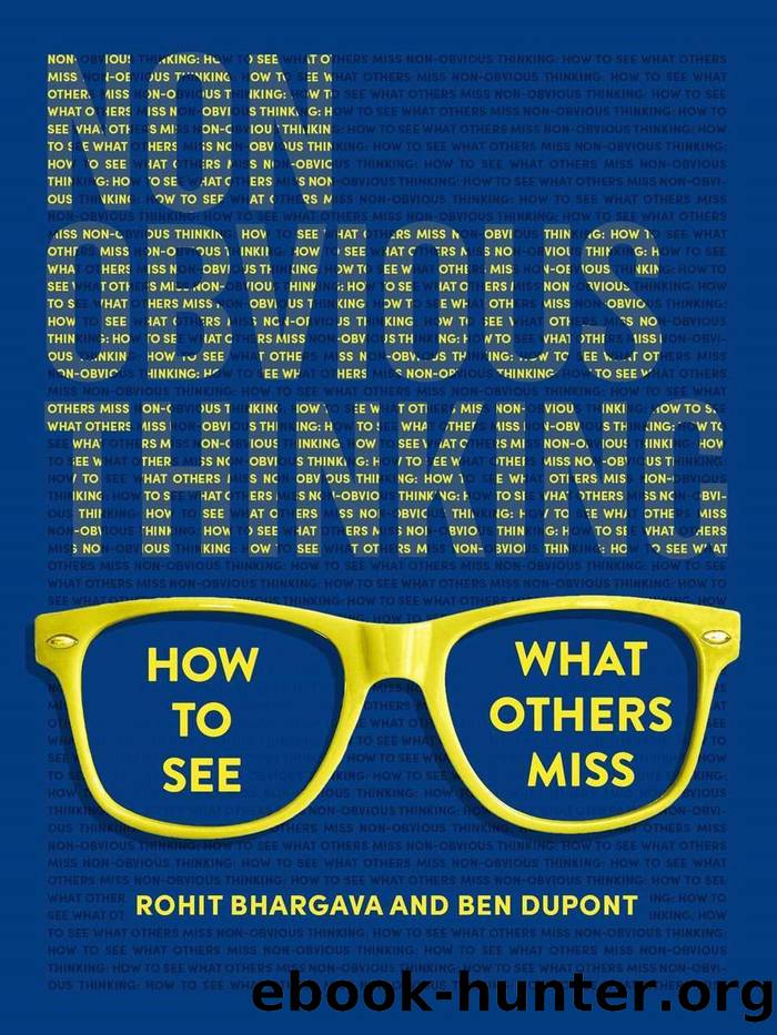 Non-Obvious Thinking by Rohit Bhargava & Ben Dupont