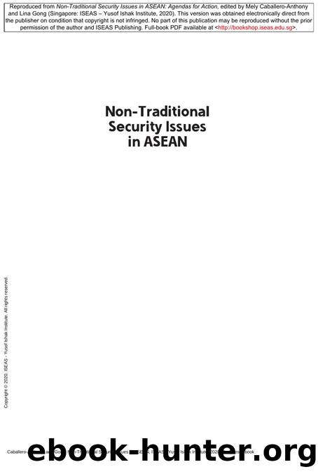 Non-Traditional Security Issues in ASEAN by Caballero-Anthony; Gong