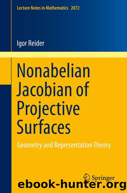 Nonabelian Jacobian of Projective Surfaces by Igor Reider