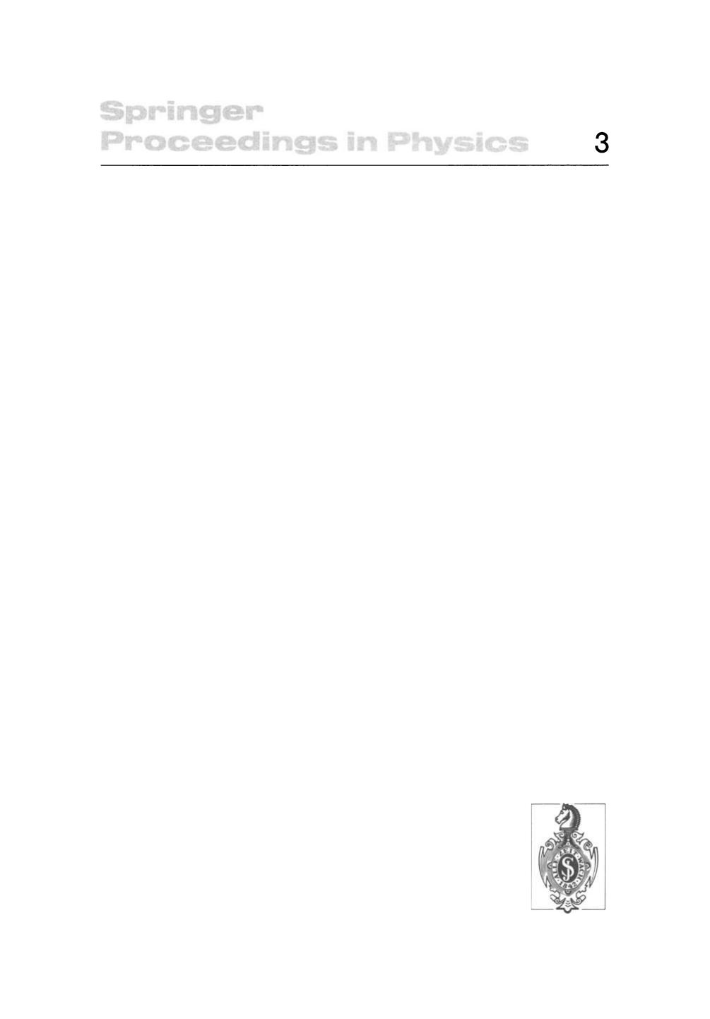 Nonlinear Phenomena in Physics: Proceedings of the 1984 Latin American School of Physics, Santiago, Chile, July 16âAugust 3, 1984 by Mitchell J. Feigenbaum (auth.) Professor Francisco Claro Ph.D. (eds.)