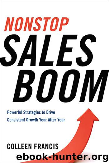 Nonstop Sales Boom: Powerful Strategies to Drive Consistent Growth Year After Year by Colleen Francis