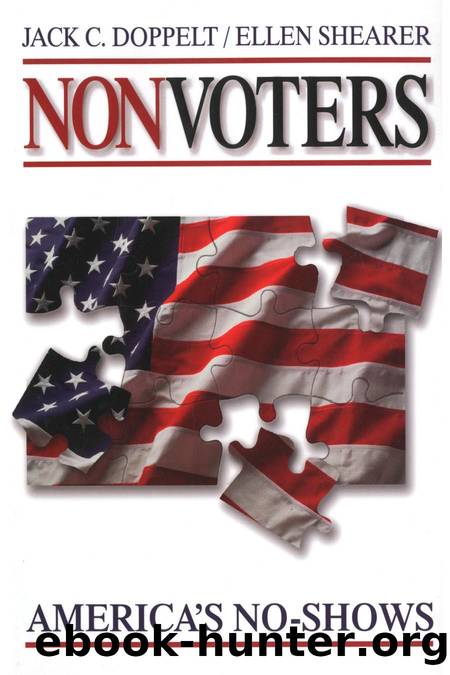 Nonvoters: Americas No-Shows by Jack C. Doppelt; Ellen Shearer