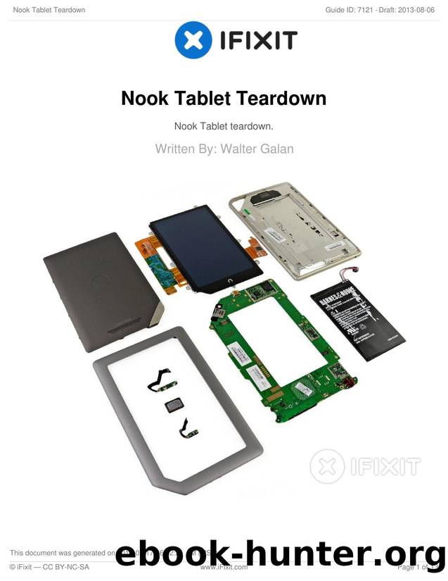 Nook Tablet Teardown by Unknown