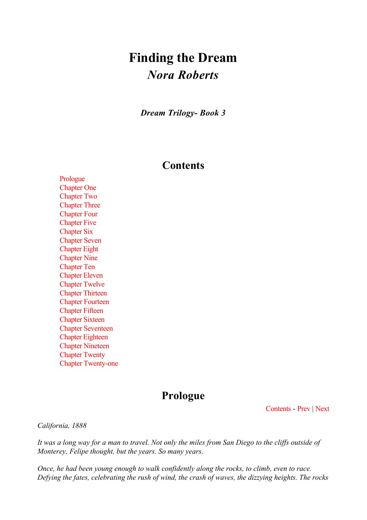 Nora Roberts - Dream Trilogy 03 by Finding The Dream