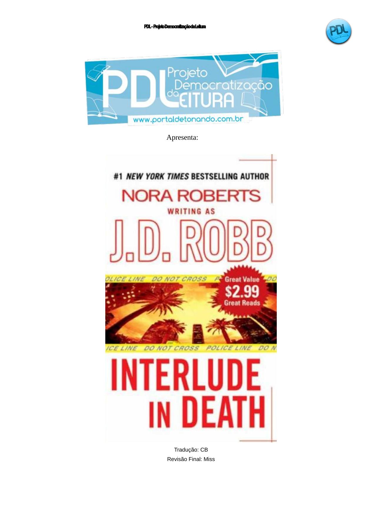 Nora Roberts - Mortal 15 by PDL
