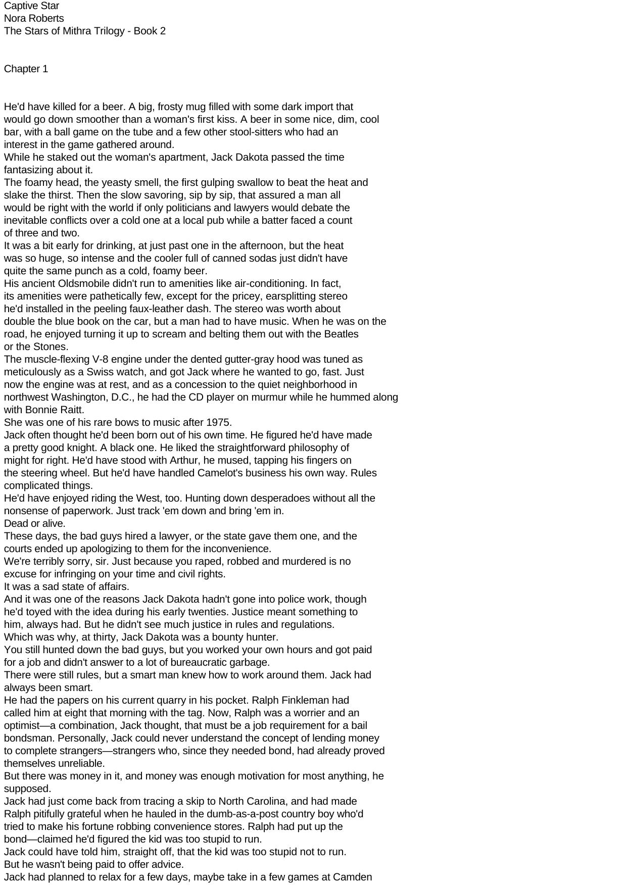 Nora Roberts - Stars Of Mithra 02 by Captive Star