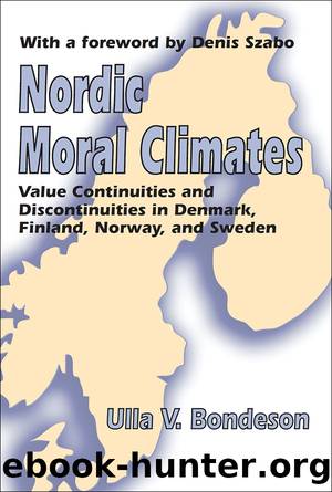 Nordic Moral Climates by Ulla Bondeson