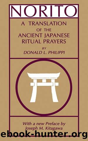 Norito by Donald L. Philippi