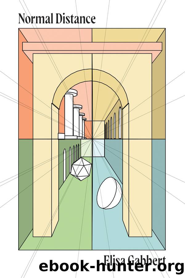 Normal Distance by Elisa Gabbert