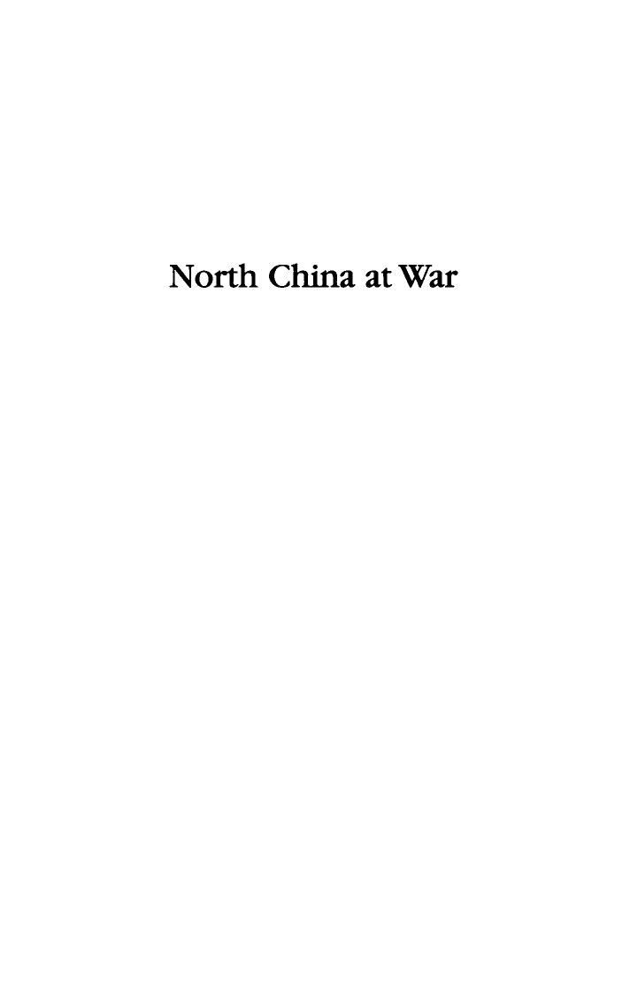 North China at War: The Social Ecology of Revolution, 1937-1945 by Feng Chongyi; David S.G. Goodman