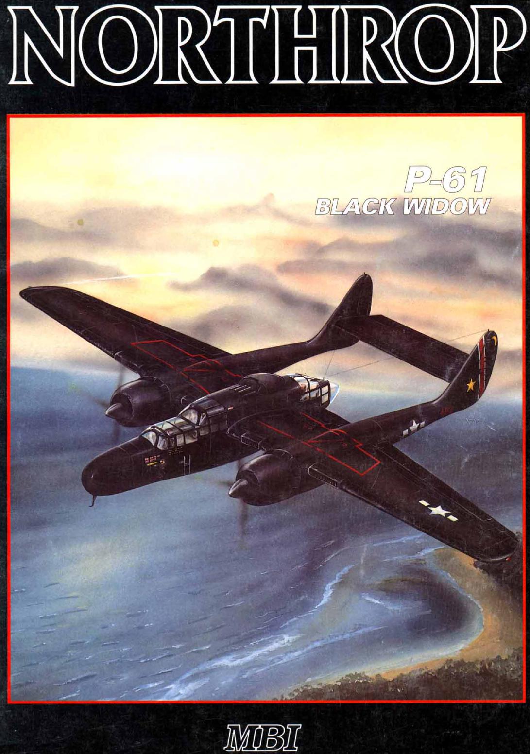 Northrop P-61 Black Widow by Miroslav Balous ; Překlad souběž. angl. textu z češ. Martin Velek ; Kresby Miroslav Bílý ... aj