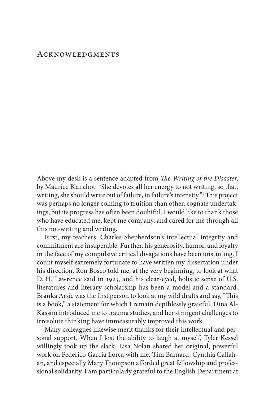 Not Even Past: Race, Historical Trauma, and Subjectivity in Faulkner, Larsen, and Van Vechten (American Literatures Initiative) by Dorothy Stringer