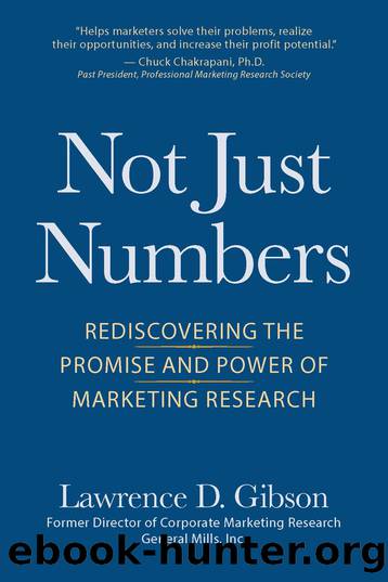 Not Just Numbers by Gibson Lawrence D.;