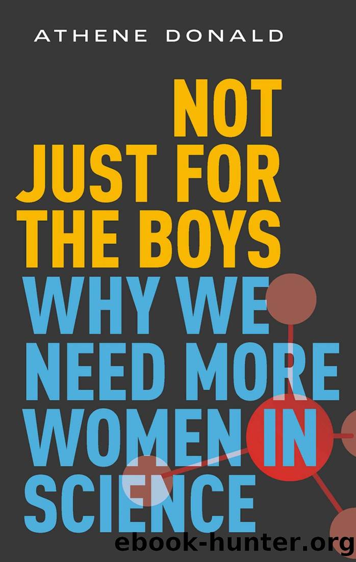 Not Just for the Boys by Athene Donald