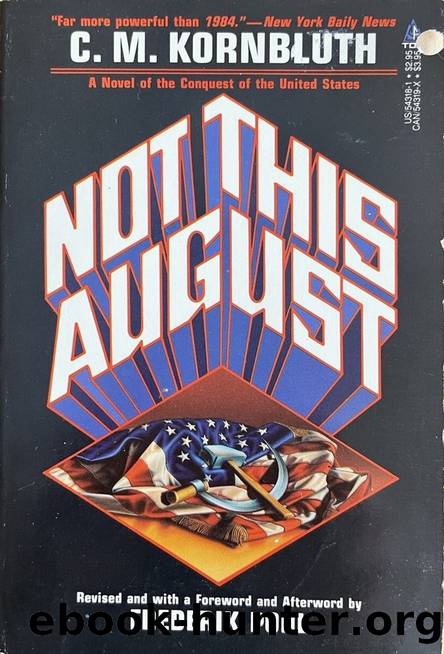 Not This August by C. M. Kornbluth