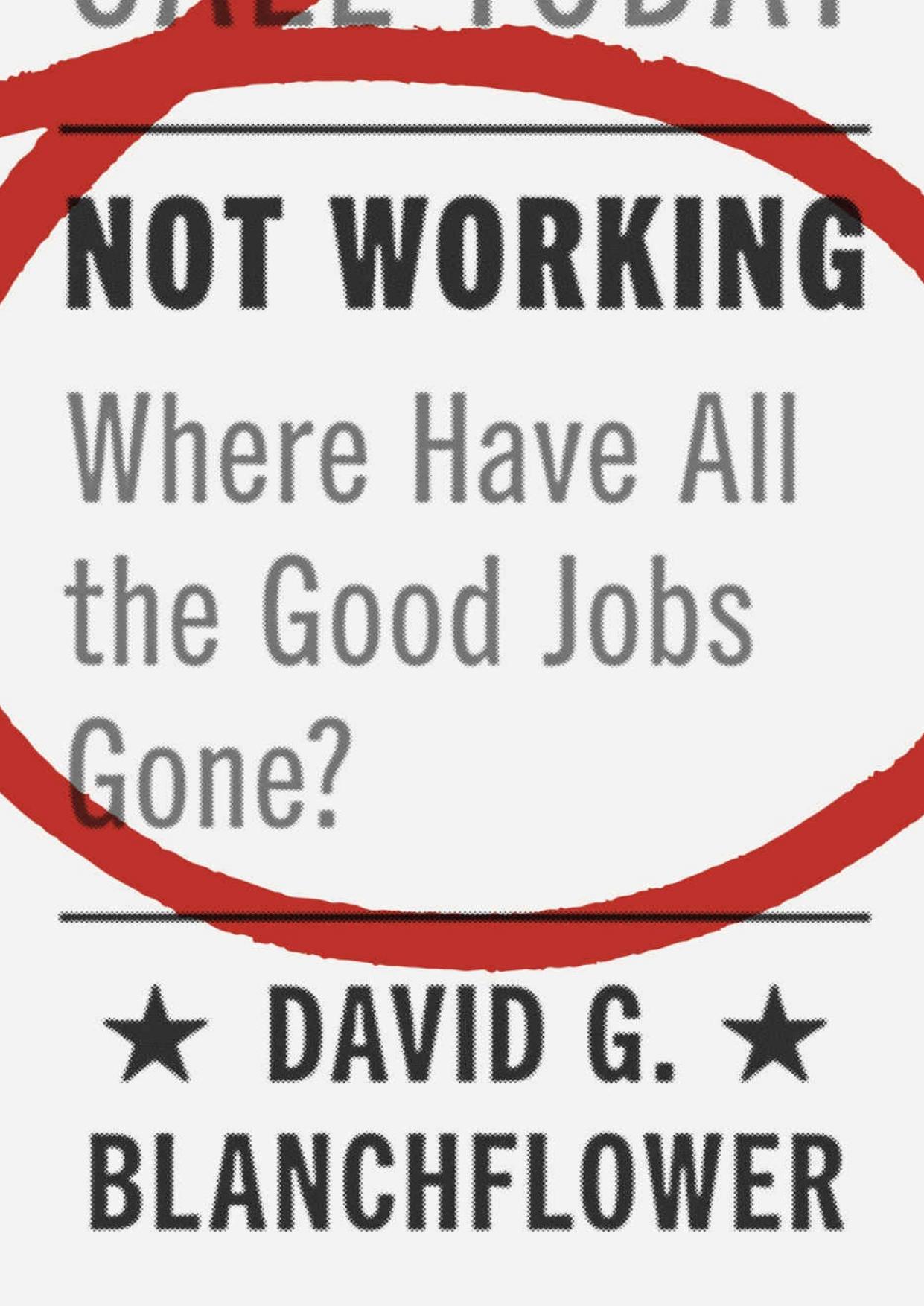 Not Working: Where Have All the Good Jobs Gone? by Unknow