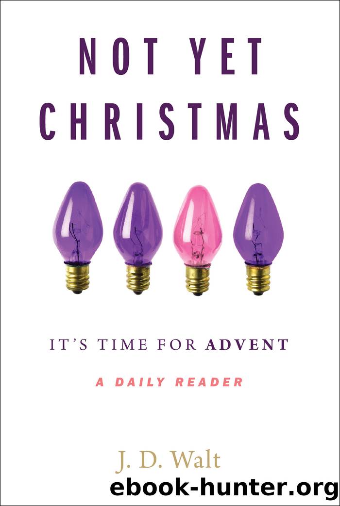 Not Yet Christmas by J. D. Walt