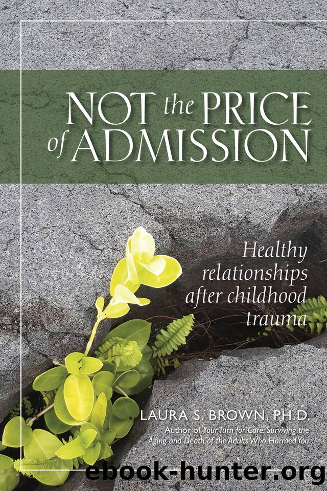 Not the price of admission: Healthy relationships after childhood trauma by Brown Laura S