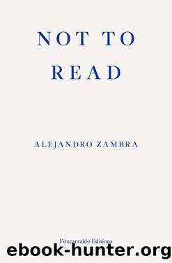 Not to Read by Unknown