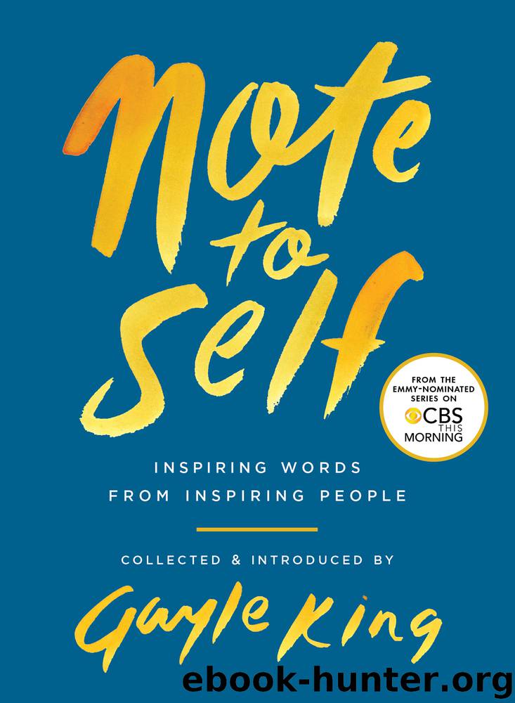 Note to Self by Gayle King