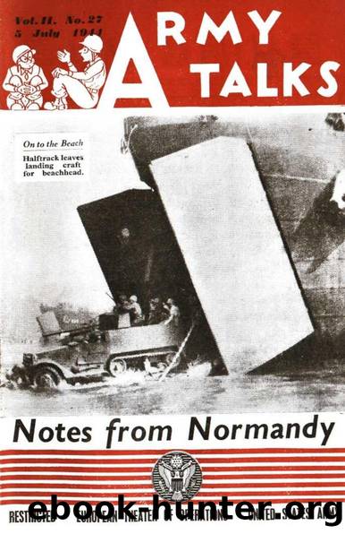 Notes from Normandy (1944) by Information Services