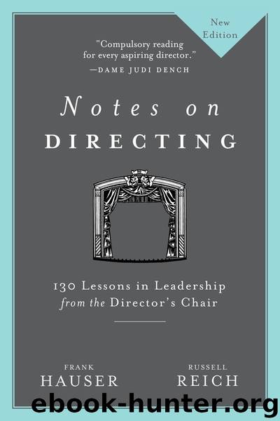 Notes on Directing by Frank Hauser; Russell Reich