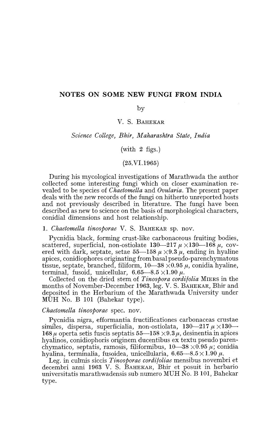 Notes on some new fungi from india by Unknown