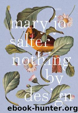 Nothing by Design by Mary Jo Salter