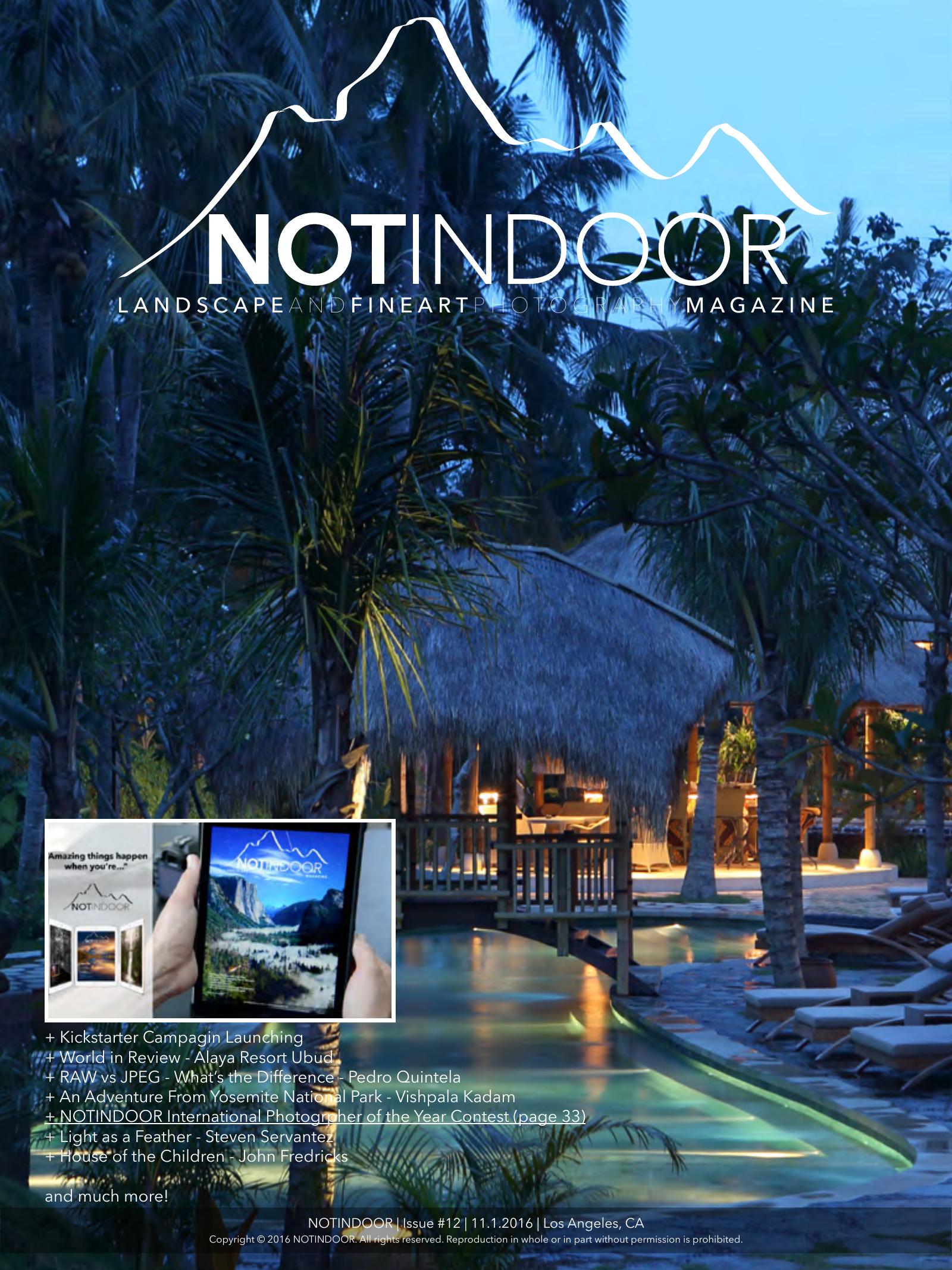 Notindoor Photography Magazine - November 2016 by Unknow