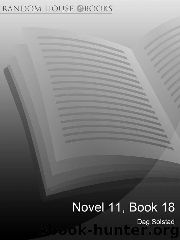 Novel 11, Book 18 by Dag Solstad