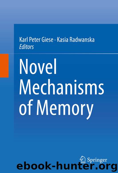 Novel Mechanisms of Memory by Karl Peter Giese & Kasia Radwanska