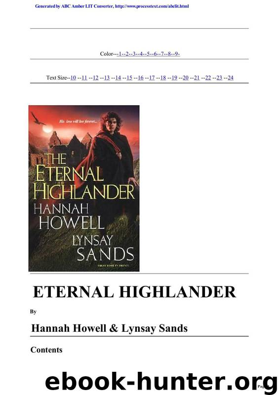 Novella by Eternal Highlander
