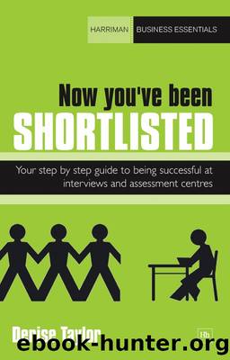 Now You've Been Shortlisted by Denise Taylor