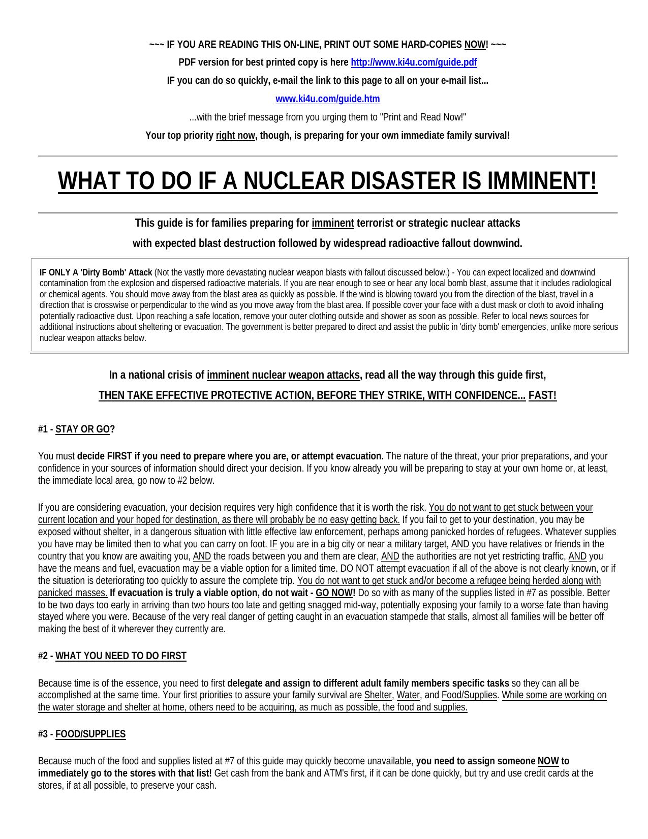 Nuclear war survival skills by Cresson H. Kearny by Rafleet