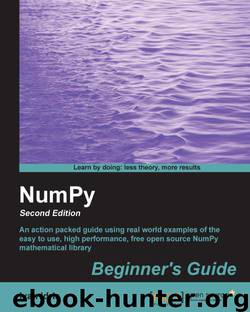 NumPy Beginner's Guide Second Edition by NumPy. Beginner's Guide 2nd