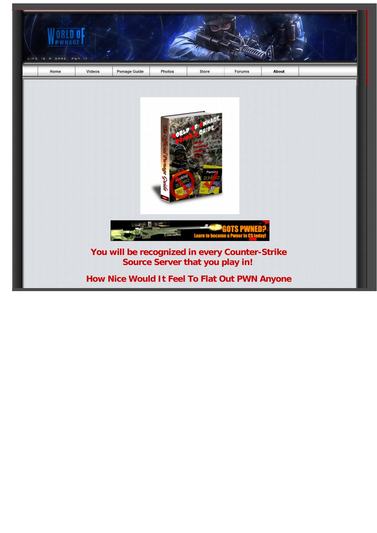 Number #1 Selling Counter-Strike Cs Source Guide On The Net. by Best of Kuszter's Collection