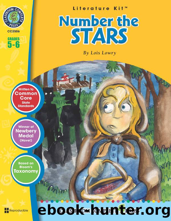 Number the Stars - Literature Kit Gr. 5-6 by Reed Nat;Lowry Lois;