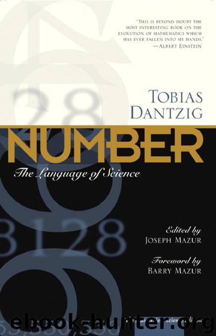 Number; The Language of Science by Tobias Dantzig