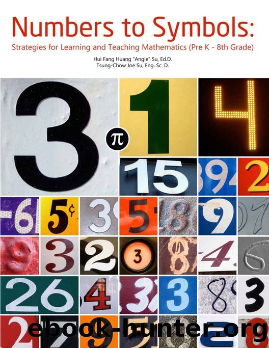 Numbers to Symbols: Strategies for Learning and Teaching Mathematics (Pre K - 8th Grade) by Su Hui Fang