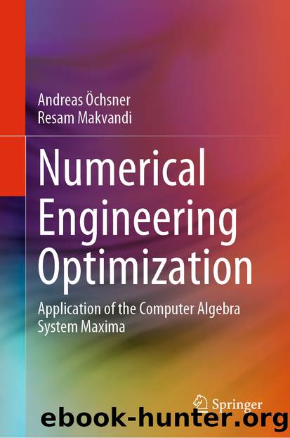 Numerical Engineering Optimization by Andreas Öchsner & Resam Makvandi
