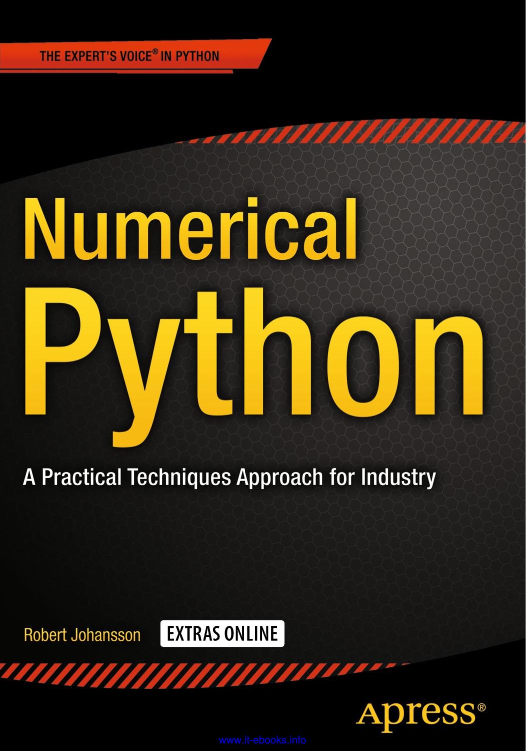 Numerical Python by Unknown