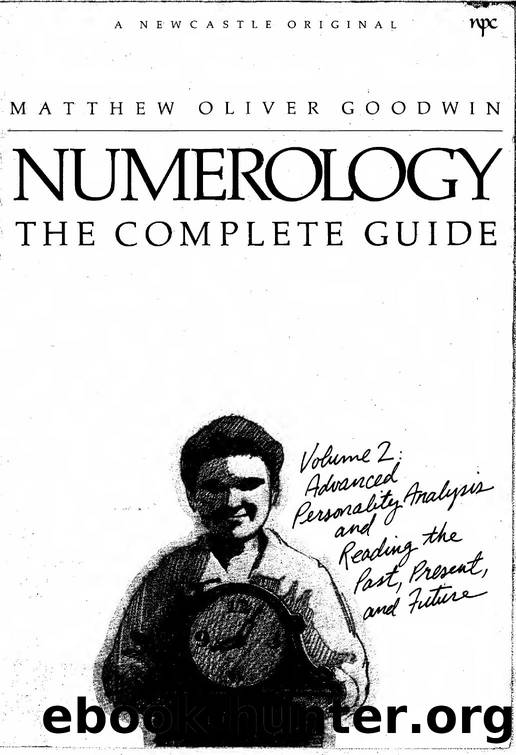 Numerology The Complete Guide Vol 2 by Unknown