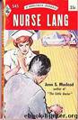 Nurse Lang by Jean S. Macleod