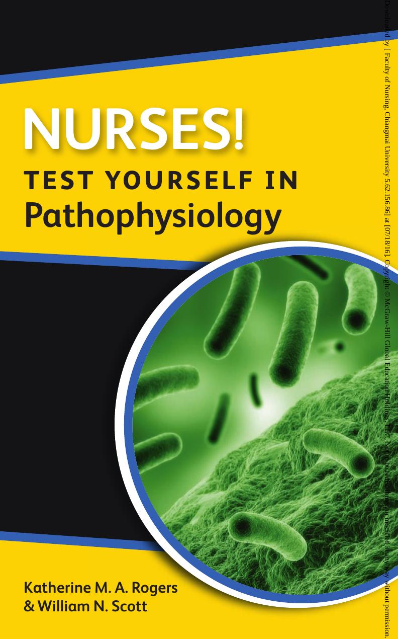 Nurses! Test yourself in Pathophysiology by Unknow