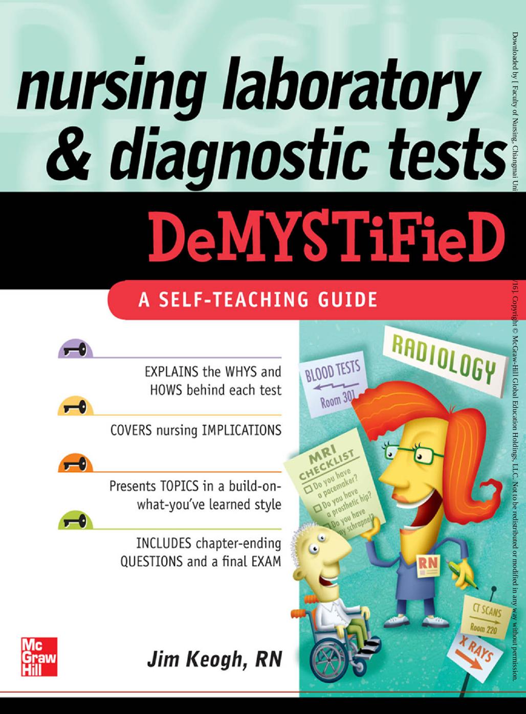 Nursing laboratory and diagnostic tests demystified by Keogh James Edward
