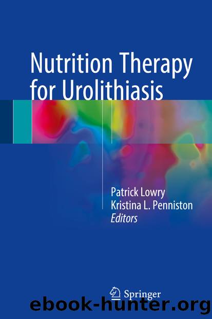 Nutrition Therapy for Urolithiasis by Patrick Lowry & Kristina L. Penniston
