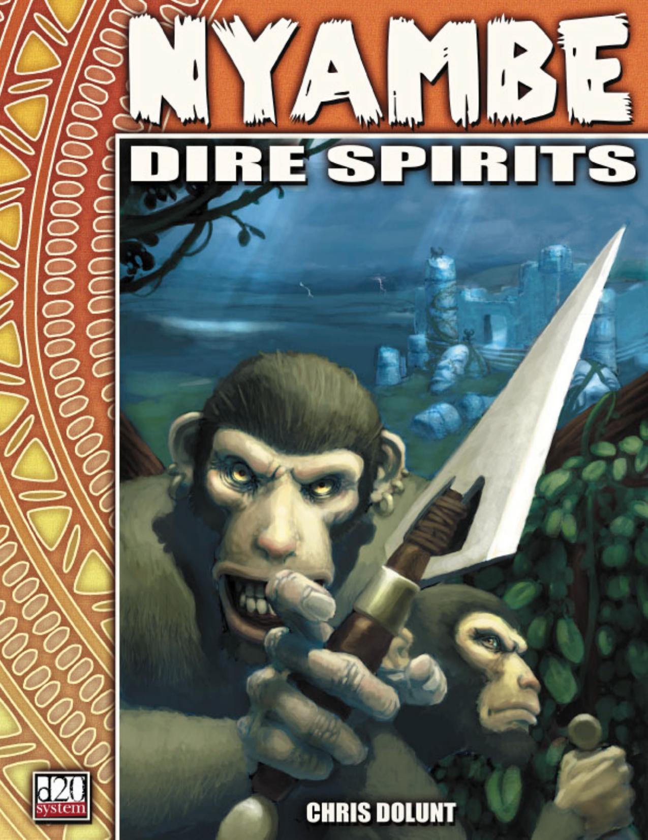 Nyambe: Dire Spirits by Atlas Games